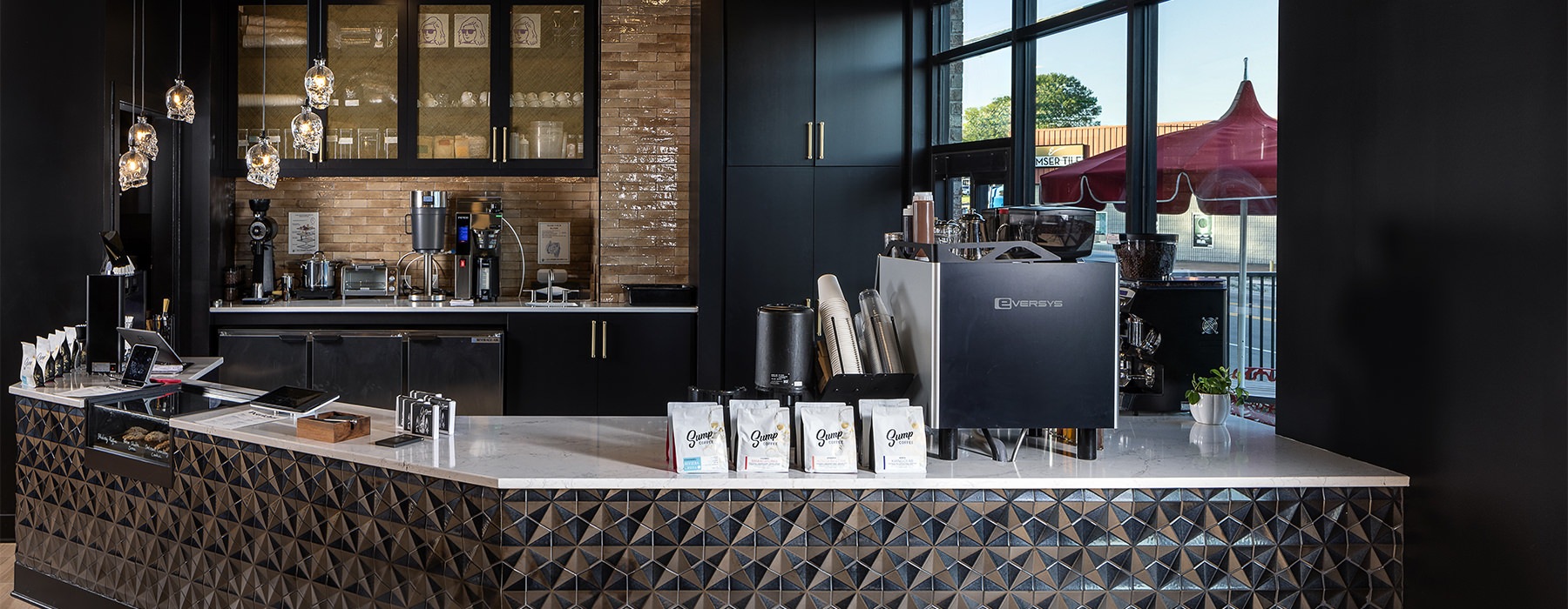 interior view of Petrichor By Sump Coffee